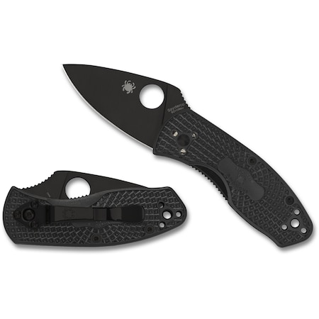 Spyderco 2024 Spyderco, Reveal 11, Ambitious Lightweight Black Blade SPY-C148PBBK